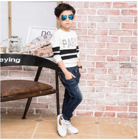 Jeans Trousers Loose-fitting Pants
