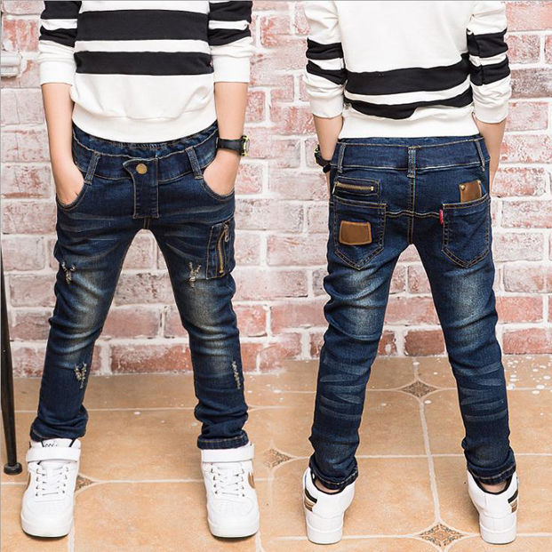 Jeans Trousers Loose-fitting Pants