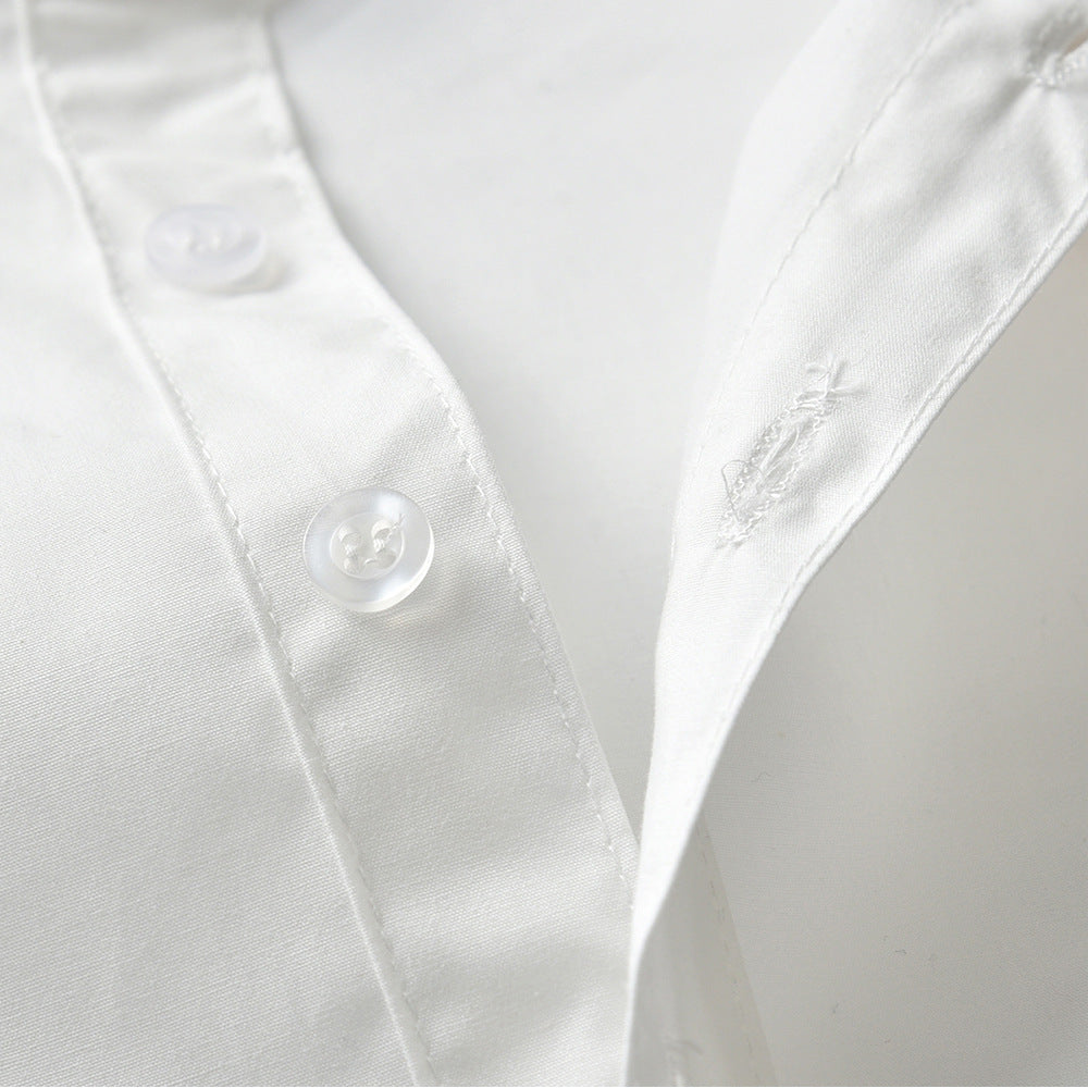 Boys' Gentleman Set with Short Sleeve Shirt and Suspenders
