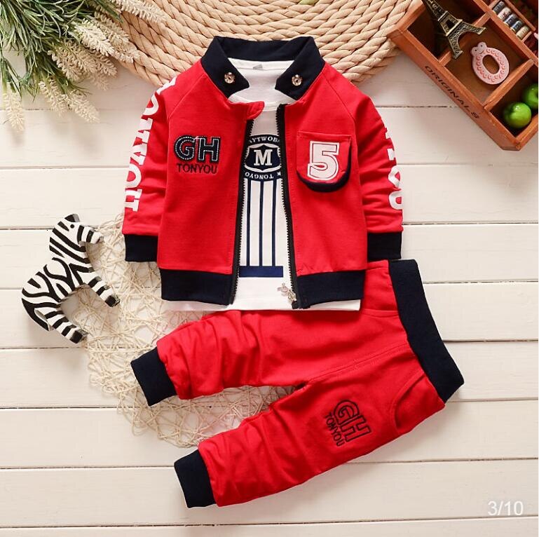 Boys' Spring 3-Piece Outfit | For Ages 0-3 Years