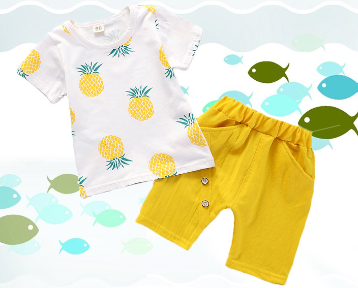 Boys' Summer Outfit | Two-Piece Set