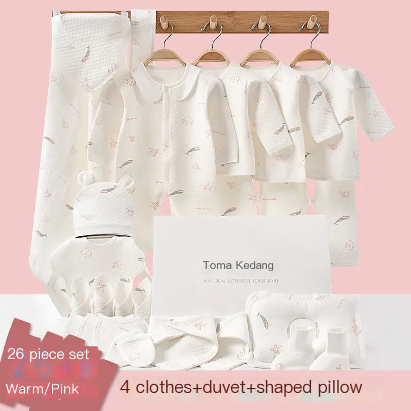 Cotton Baby Clothes Gift Set for Newborns
